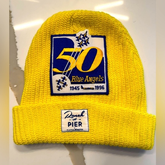 One Gun Ranch Other - One Gun Ranch Malibu Blue Angels 50th Anniversary Beanie